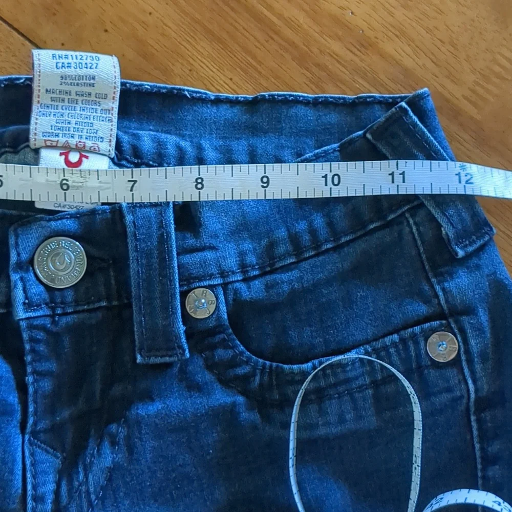 True Religion Blue Denim Jeans Size 25 - Picture 7 of 8